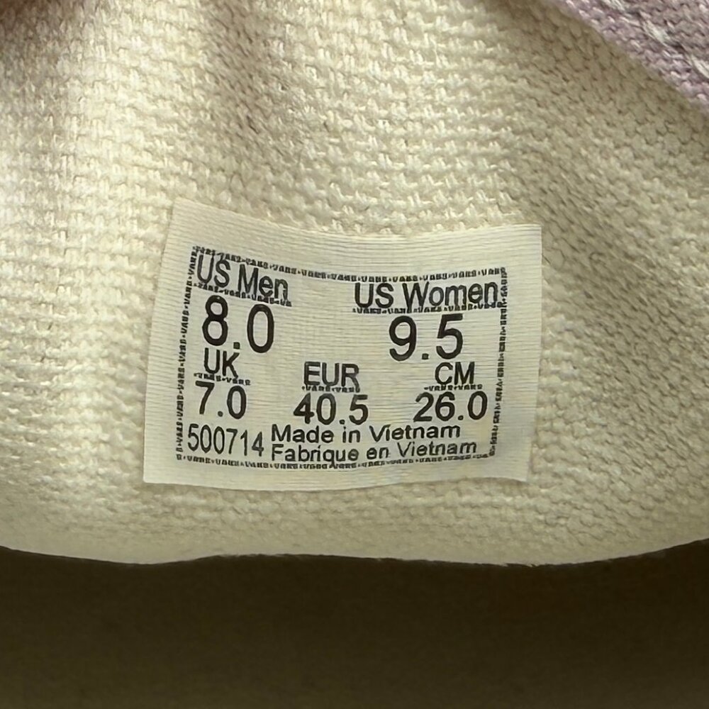 Vans Era Stacked Paltform‎ Sneakers Women's 9.5 Pink Blue Yellow Low Lace Retro - Picture 12 of 12